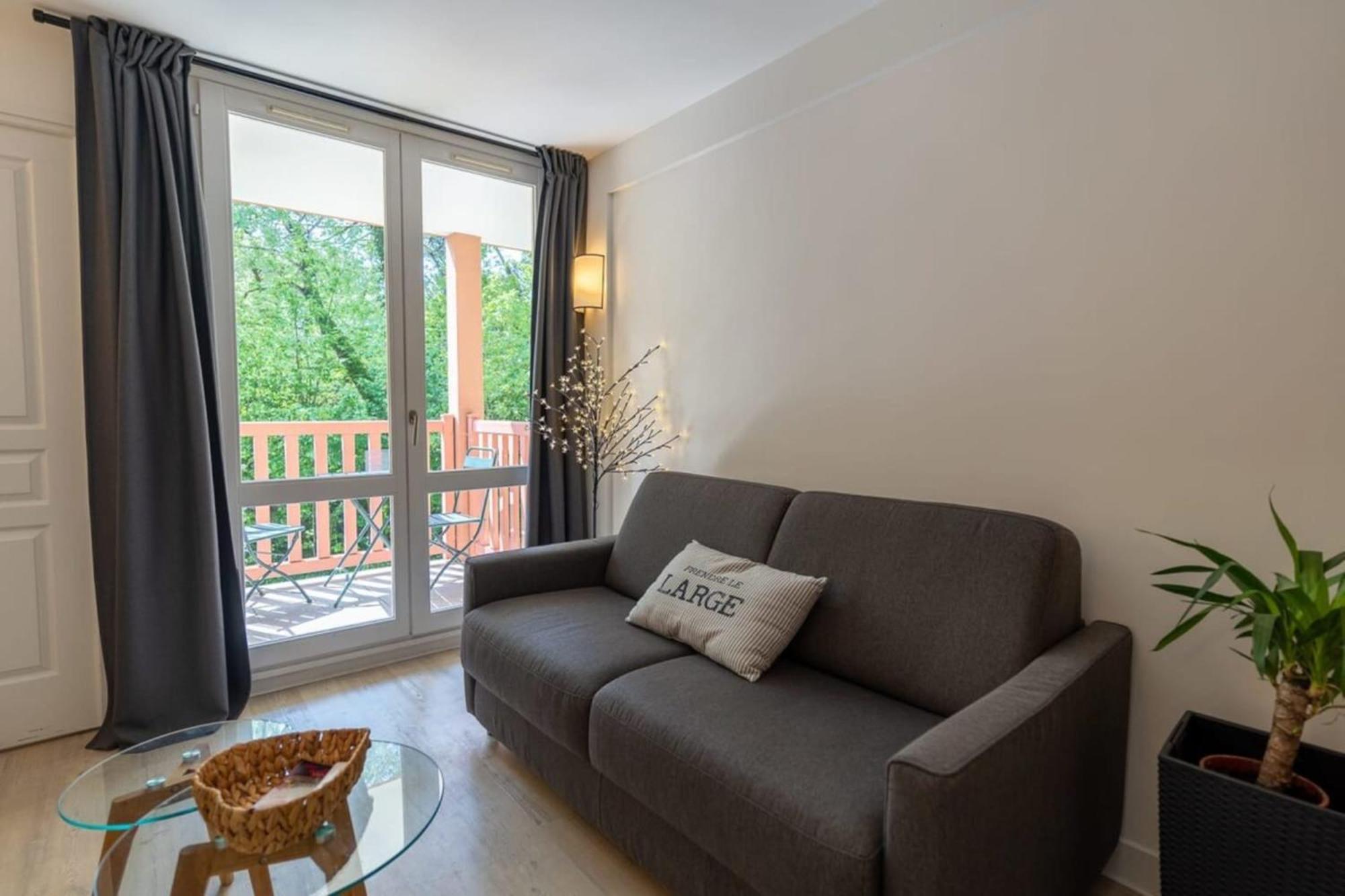 Beautiful Flat With Swimming Pool Tennis Court And Private Car Parking 109 Le Touquet Zewnętrze zdjęcie